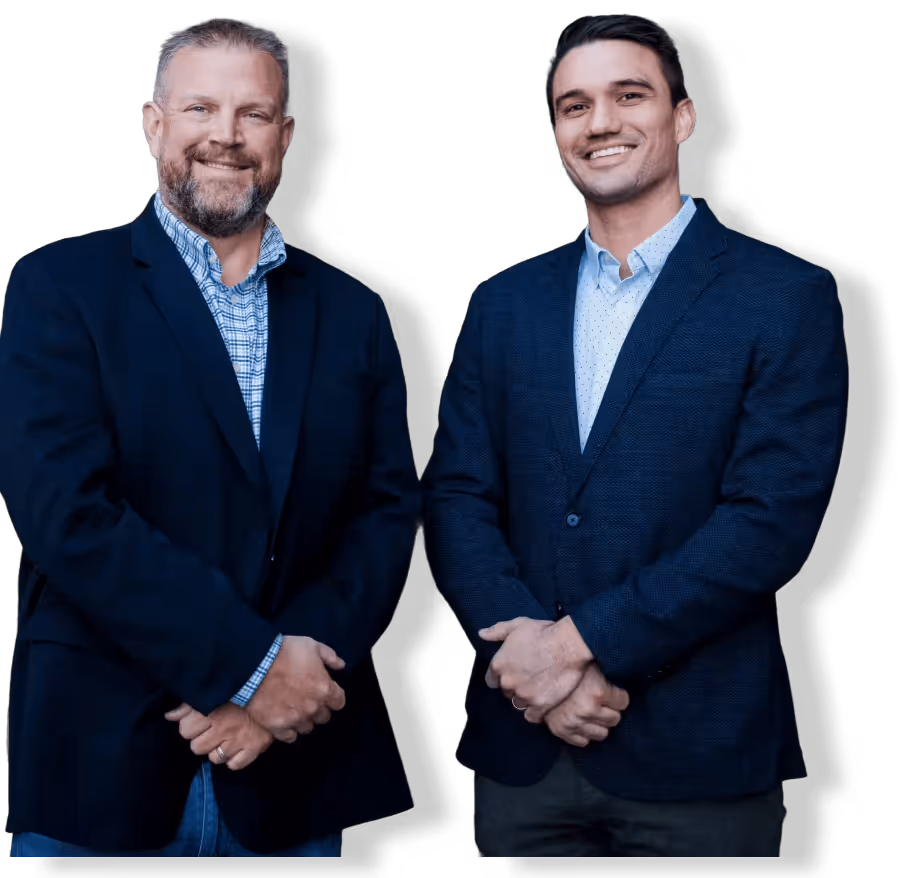 Andrew Lopez and Hunter Boone of Sequoia Legal standing side by side